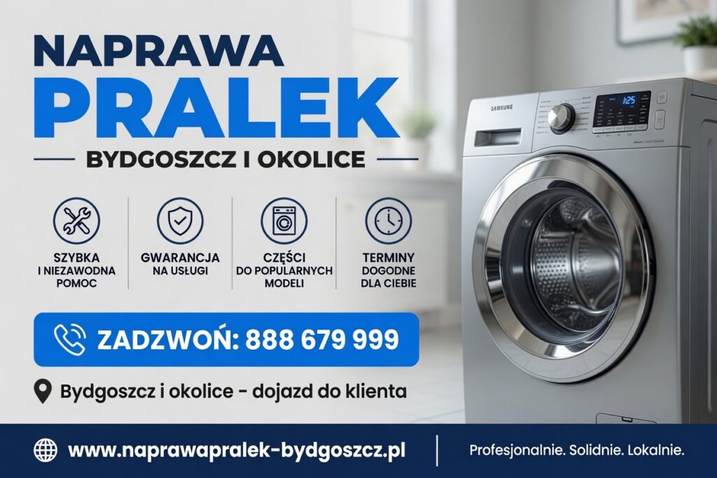 Naprawa pralek Bydgoszcz Fordon Wyżyny Szwederowo Bartodzieje - MS Serwis AGD